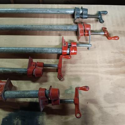 LOT 178: Woodworking Pipe Clamps