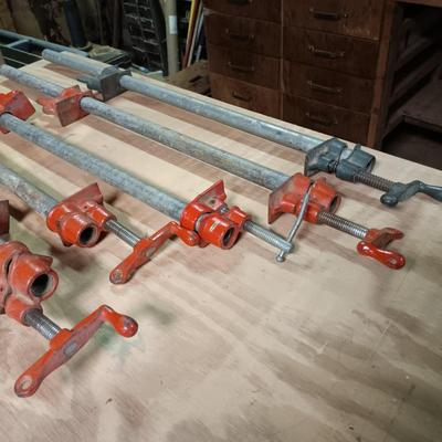 LOT 178: Woodworking Pipe Clamps