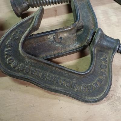 LOT 179: Large Collection of C-Clamps