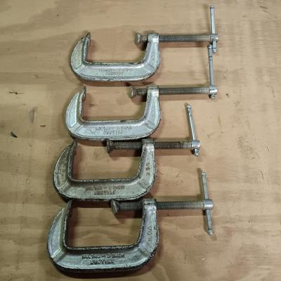 LOT 179: Large Collection of C-Clamps