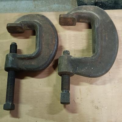LOT 179: Large Collection of C-Clamps