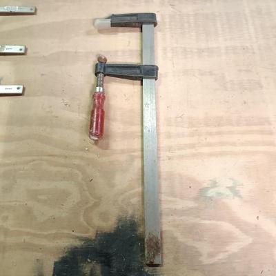 LOT 180: Milescraft Saw Guide, Angle Clamp, Woodworking Clamps & More