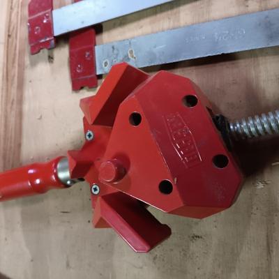 LOT 180: Milescraft Saw Guide, Angle Clamp, Woodworking Clamps & More