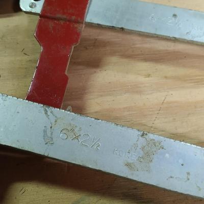 LOT 181: Large Collection of C-Clamps & More