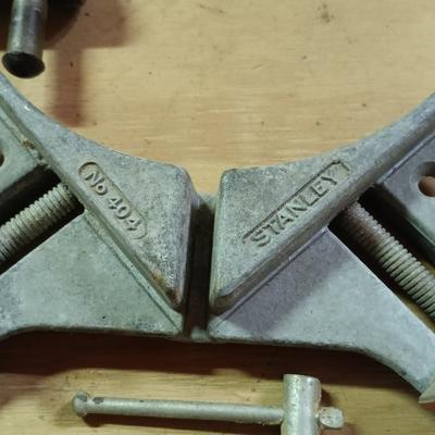 LOT 181: Large Collection of C-Clamps & More