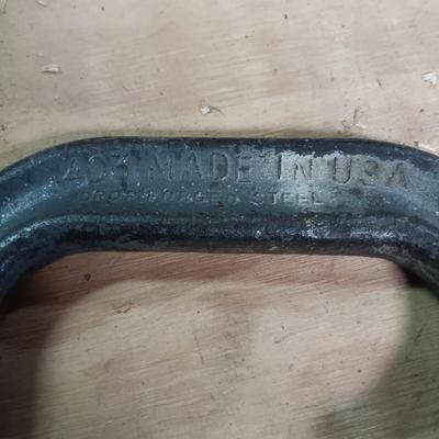 LOT 181: Large Collection of C-Clamps & More