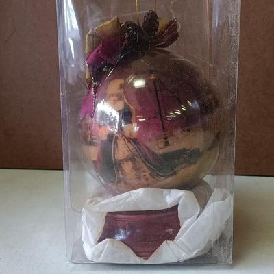 LOT 182: Vintage 1996 Happy Holidays Barbie, 1992 Little Debbie Barbie & Barbie Ornaments