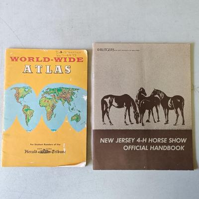 LOT 183: First Aid Book 1973, Vintage 4-H Pennant, The Red Badge of Courage 1962 & More