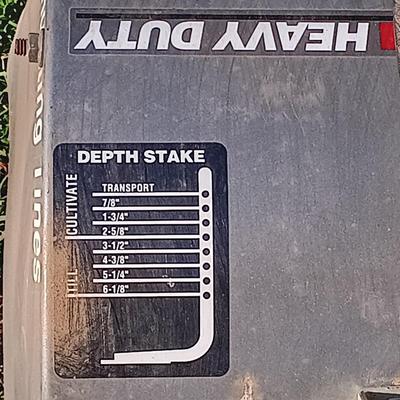 LOT 188: Craftsman Intek 6.0 HP 14" RearTine Tiller