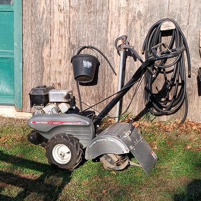 LOT 188: Craftsman Intek 6.0 HP 14" RearTine Tiller
