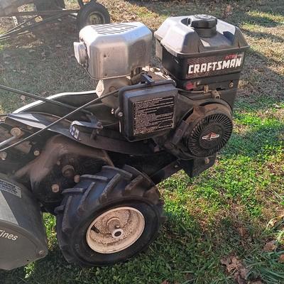 LOT 188: Craftsman Intek 6.0 HP 14" RearTine Tiller