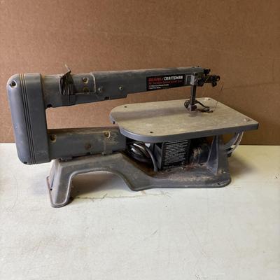 LOT 222: Craftsman 12" Band Saw & Variable Speed 16" Scroll Saw