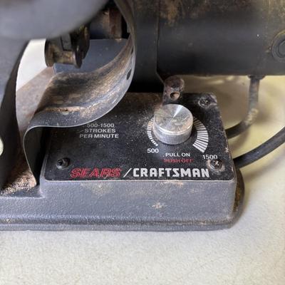 LOT 222: Craftsman 12" Band Saw & Variable Speed 16" Scroll Saw