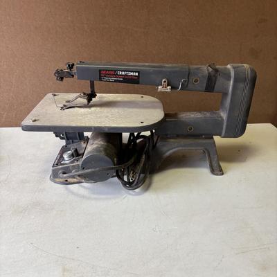 LOT 222: Craftsman 12" Band Saw & Variable Speed 16" Scroll Saw