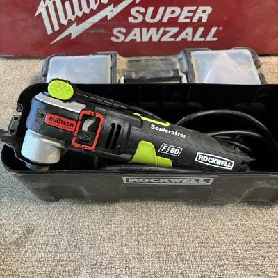 LOT 226: Rockwell Oscillating Multi Tool & Milwaukee Super Sawzall