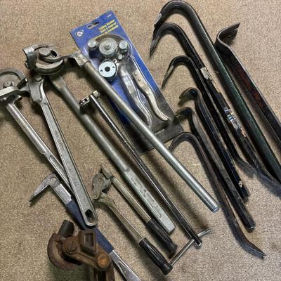 LOT 228: Tube Benders & Pry Bars