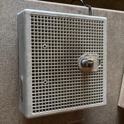 LOT 232: Art Glass & Stained-Glass Supplies: Arch Deco Glass Squares, Wizling Glass Grinder and Tool Tote w/Glass Pieces