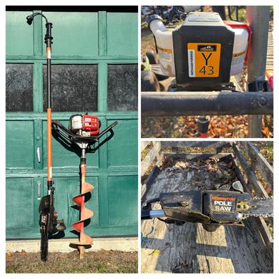 LOT 234: Remington Pole Saw & Thunder Bay Earth Auger