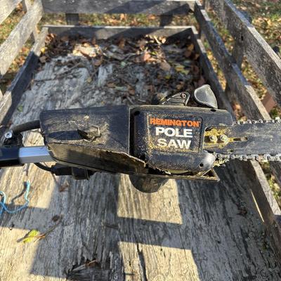 LOT 234: Remington Pole Saw & Thunder Bay Earth Auger