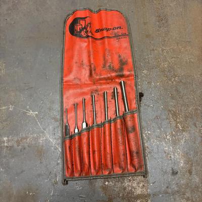 LOT 239: Snap-On Tools: Punch & Chisel Set, Impact Hex Bit Sockets