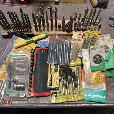 LOT 240: Large Lot of Drill Bits