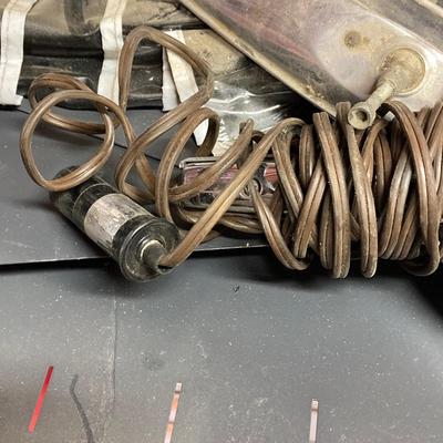 LOT 244: Garage Cabinet Finds - Portable Battery Tester, Sensor Tester Plus, Sears Craftsman Timing Light and More