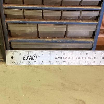 LOT 250: Large Collection of Hardware / Fasteners - Organizers, Containers, United's Eyelets, Boxes and More