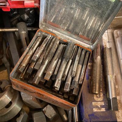 LOT 251: Large Collection of Tap and Die Tools and More