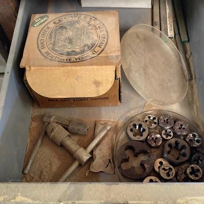 LOT 251: Large Collection of Tap and Die Tools and More