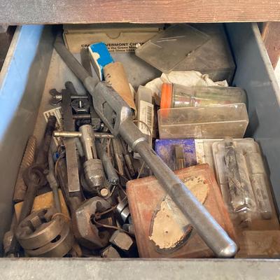 LOT 251: Large Collection of Tap and Die Tools and More