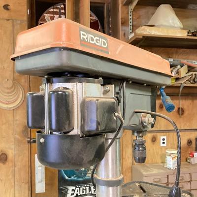 LOT 255: Ridgid 1500 15" Inch Drill Press