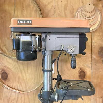 LOT 255: Ridgid 1500 15" Inch Drill Press