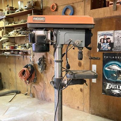 LOT 255: Ridgid 1500 15" Inch Drill Press