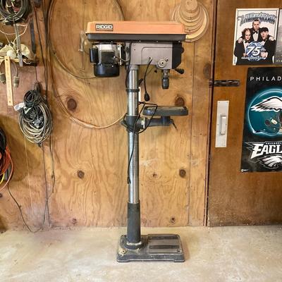 LOT 255: Ridgid 1500 15" Inch Drill Press