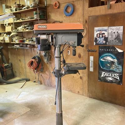 LOT 255: Ridgid 1500 15" Inch Drill Press
