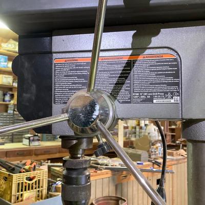 LOT 255: Ridgid 1500 15" Inch Drill Press