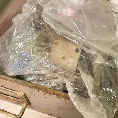 LOT 256: 30 Drawer Steelmaster Storage Cabinet and Contents