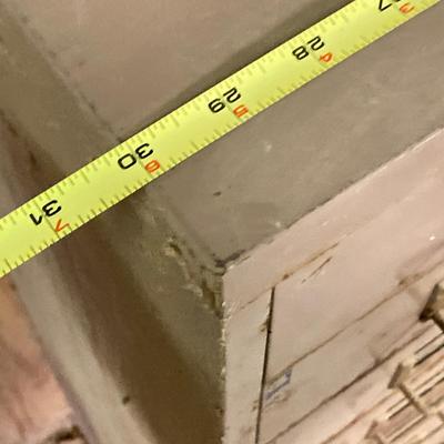 LOT 256: 30 Drawer Steelmaster Storage Cabinet and Contents
