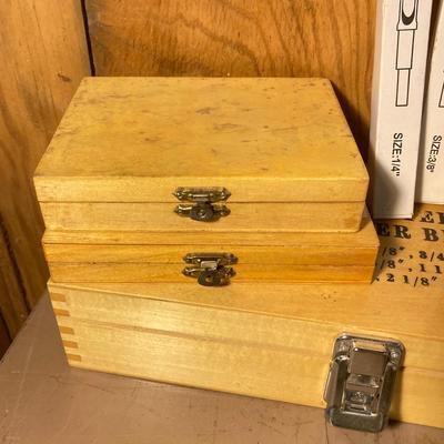 LOT 260: Large Collection of Drill Bits, Boxed Sets, Assorted Sizes and Styles