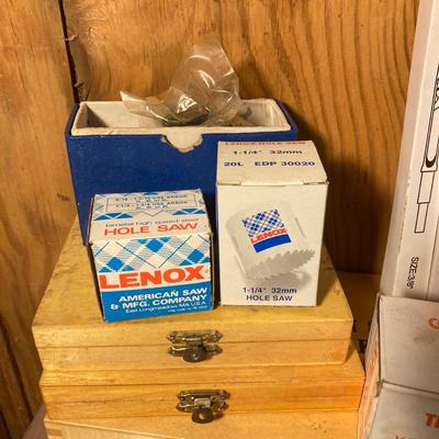 LOT 260: Large Collection of Drill Bits, Boxed Sets, Assorted Sizes and Styles