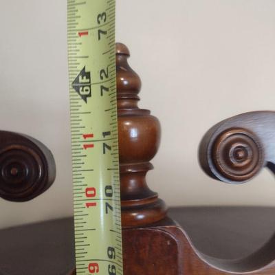 Mid Century Imperial Furniture Company Sideboard Hutch with Harp Trestle Design