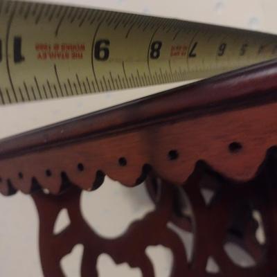 Vintage Victorian Carved Wall Shelf