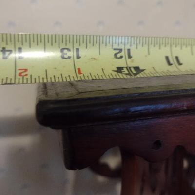 Vintage Victorian Carved Wall Shelf