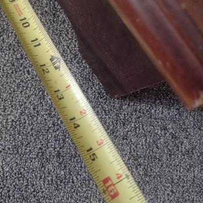 Mahogany Finish Bed Steps