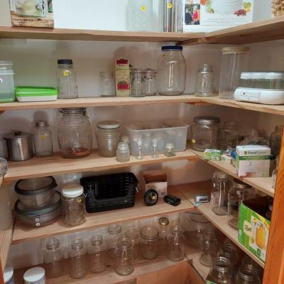 Sale Photo Thumbnail #75: You get everything in the pictures for your canning and storage containers and even a dehydrator.