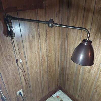 Sale Photo Thumbnail #103: A great lot of 2 unique lamps that are adjustable.