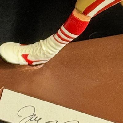 Joe Montana 69/500 Signed Auto Salvino SF 49ers Legends Figurine
