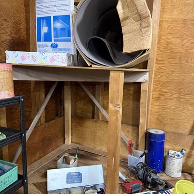 Sale Photo Thumbnail #2: Hand tools, vintage, chairs, hardware, woodworking, planes, files, drill bits, hand drills, gas cans, etc.