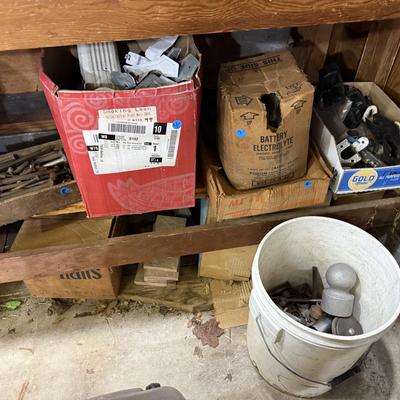 Sale Photo Thumbnail #12: Hand tools, vintage, chairs, hardware, woodworking, planes, files, drill bits, hand drills, gas cans, etc.