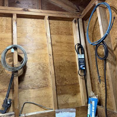 Sale Photo Thumbnail #11: Hand tools, vintage, chairs, hardware, woodworking, planes, files, drill bits, hand drills, gas cans, etc.